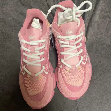 LACOSTE 핑크 스니커즈