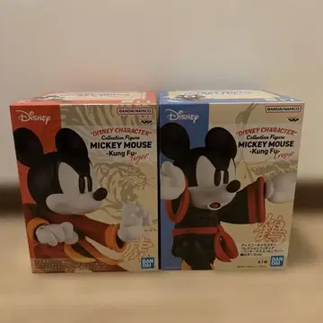 미키마우스 쿵푸 피규어 2체 세트