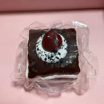 초콜릿 케이크 보야보야 봉투 kikisquishy