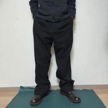 DEMA 1턱 플레어 와이드 팬츠 L