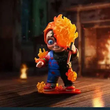 처키 프랜차이즈 시리즈 Flame Chucky 피규어