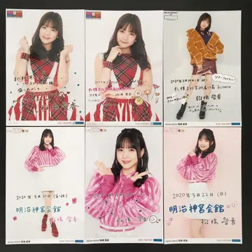 3108 Juice=Juice 이나바 마나카 브로마이드 6장 세트