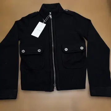 택 포함 새상품 Lui Chantant 블랙 긴팔 니트