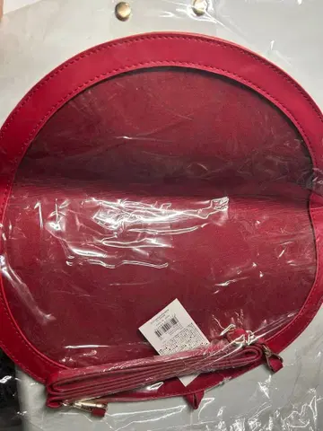 쓰리코인즈 부채 케이스 레드 빨간색