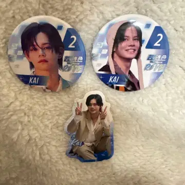 초특급 the movie RE:VE 캔뱃지 스티커 카이