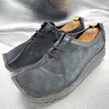 클락스 Clarks 부츠/8 1/2 26.5/숏부츠/블랙