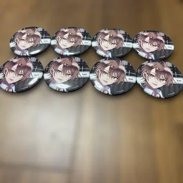 컬러풀 피치 우리 씨 캔 배지