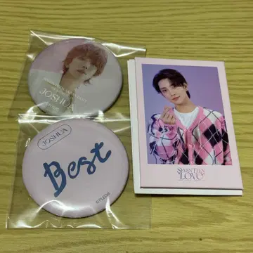 SEVENTEEN 세븐틴 조슈아 캔뱃지 세트