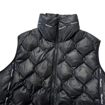 [ 새상품급 ] 러셀노 퀼팅 다운 베스트 골프 블랙 L