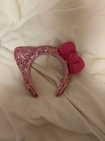 USJ 헬로키티 스팽글 머리띠