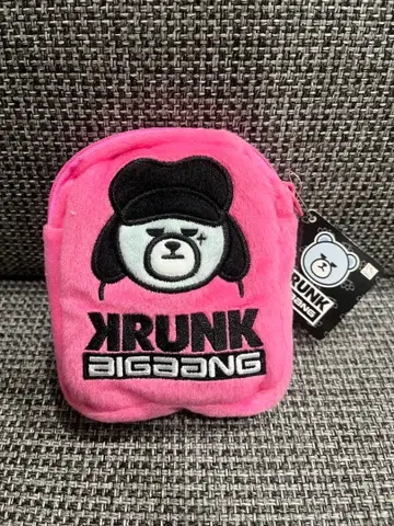 [ 미사용 새상품 ] KRUNK BIGBANG 핑크 파우치