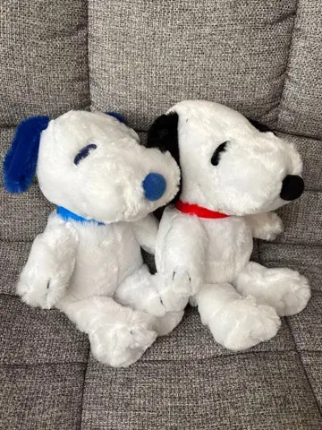 스누피 봉제 인형 2개 세트