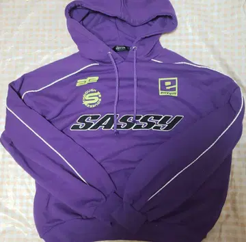 ENVYM 파이핑 루즈 후드티