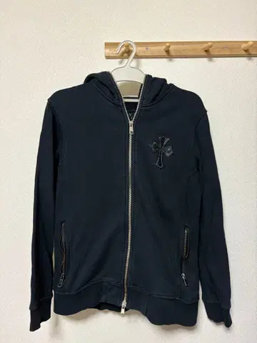 y2K / 그런지/펑크/블랙 후드 부착 후드티