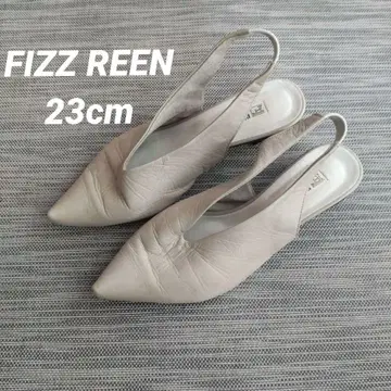 피즈리 아이보리 EEE 슬링백 샌들 23cm 일본제