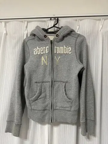 Abercrombie & Fitch 후드티 그레이 M
