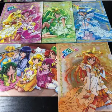 스마일 프리큐어! 클리어 파일 5장 세트