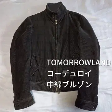 [ TOMORRW LAND ] 코듀로이 충전솜 블루종 투모로우랜드