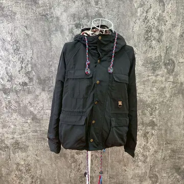 티티카카 마운틴 파카 자켓 집업 라이너 포함 블랙(M)