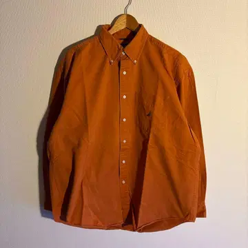 90s 구제 의류 NAUTICA 노티카 빅 셔츠 오렌지 XL