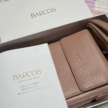 BARCOS 핑크 가죽 스마트폰 숄더백