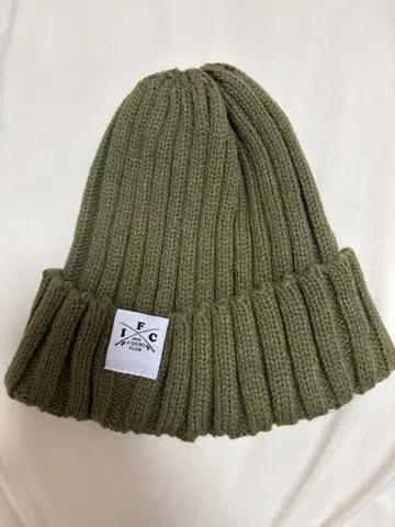 IFC 올리브 그린 니트 모자