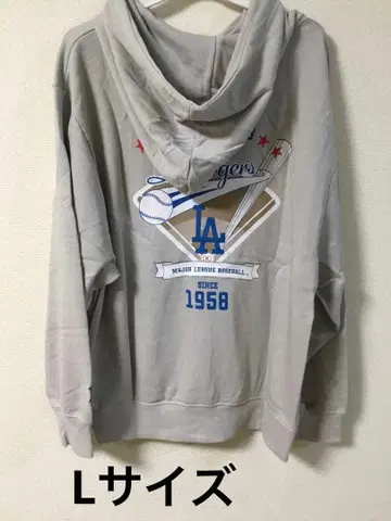 MLB 다저스 남성용 트레이닝복 맨투맨 후드티 남성 L 사이즈