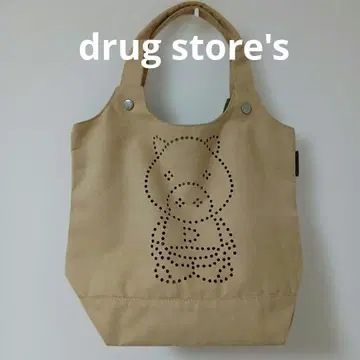 드럭 스토어즈 펀칭 토트백