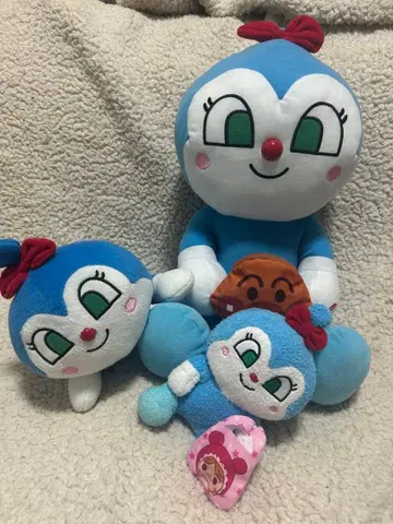 호빵맨 코킨짱 봉제 인형 세트