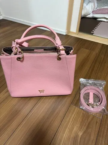 사만사 타바사 핑크 핸드백