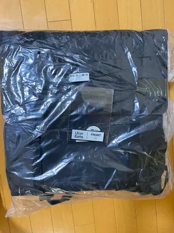 Uber Eats 딜리버리 백 블랙