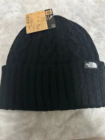 THE NORTH FACE 새상품 블랙 니트 모자