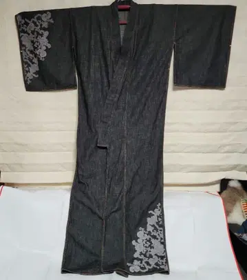 데님 기모노 JOTARO SAITO 블랙 계열 프레타 size M