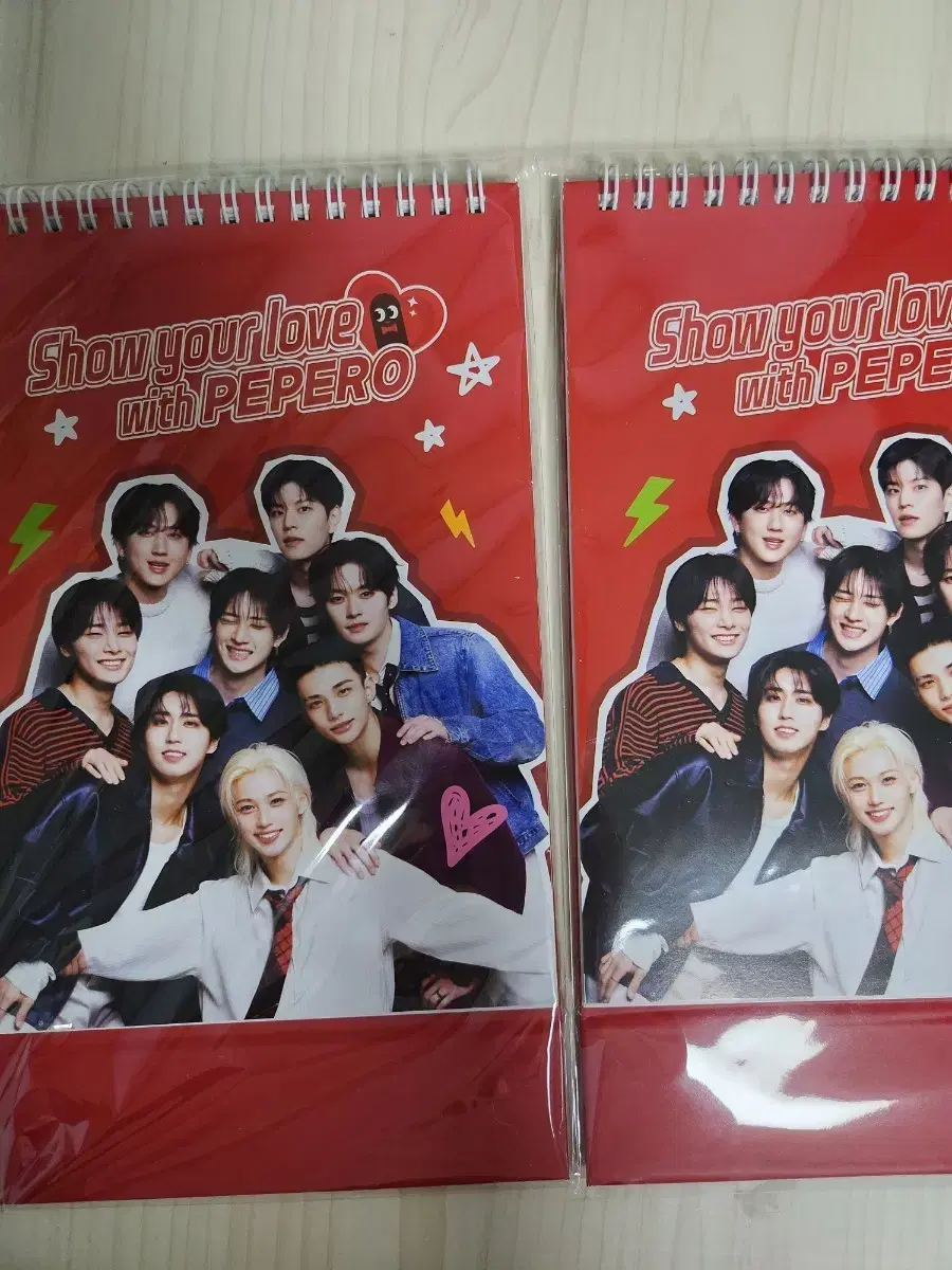 Stray Kids sealed Pepero calendar