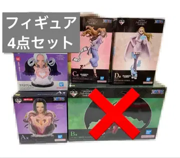 제일복권 원피스 메모리 오브 히로인즈 피규어 4세트