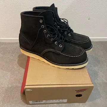 RED WING 8874 블랙 스웨이드 워크 부츠