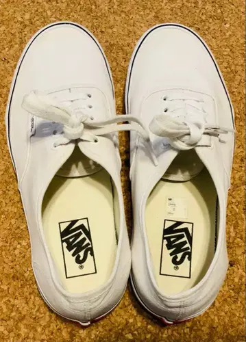 VANS 반스 스니커즈 화이트 26.5cm