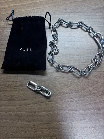 CLEL 체인 목걸이 주머니 포함