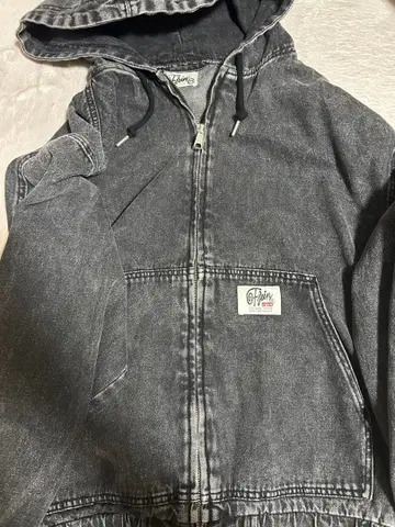 그레이 데님 자켓 M 사이즈