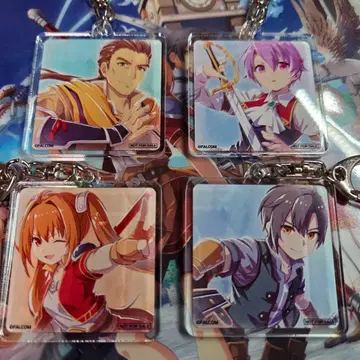 하늘의 궤적 the 1st 아크릴 키링 4개 & 클리어 파일 세트