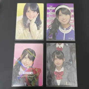 사이토 아스카 하이스쿨 카드 4장 세트