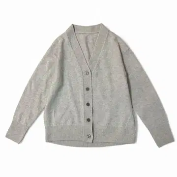 새상품급 무인양품 울 V넥 가디건 L 사이즈