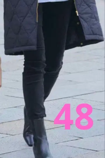 새상품 23구 DENIM 48사이즈 데님 팬츠 빅사이즈 워셔블 벨벳