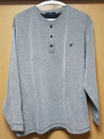 SHIPS 헨리넥 긴팔 티셔츠 그레이