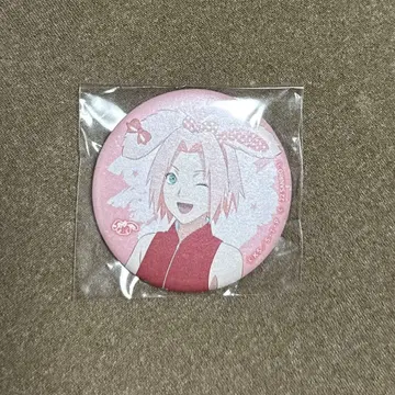 NARUTO 돌풍전 하루노 사쿠라 캔뱃지 산리오