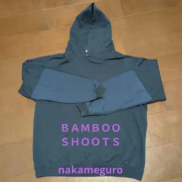 BAMBOO SHOOTS 후드티 L 네이비