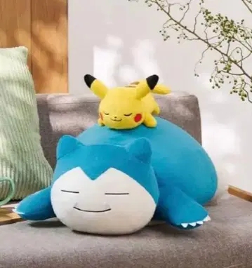 포켓몬 제일복권 B상 카비곤&피카츄 봉제 인형