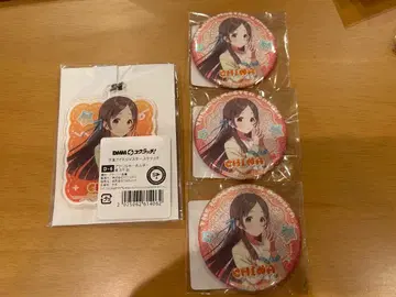 학마스 쿠라모토 치나 DMM 스크래치 캔뱃지 아크릴 키링