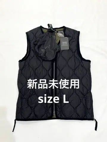 미사용 새상품 TAION 타이온 다운 베스트 size L