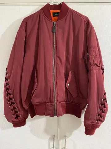 G.V.G.V. 버건디 MA-1 자켓